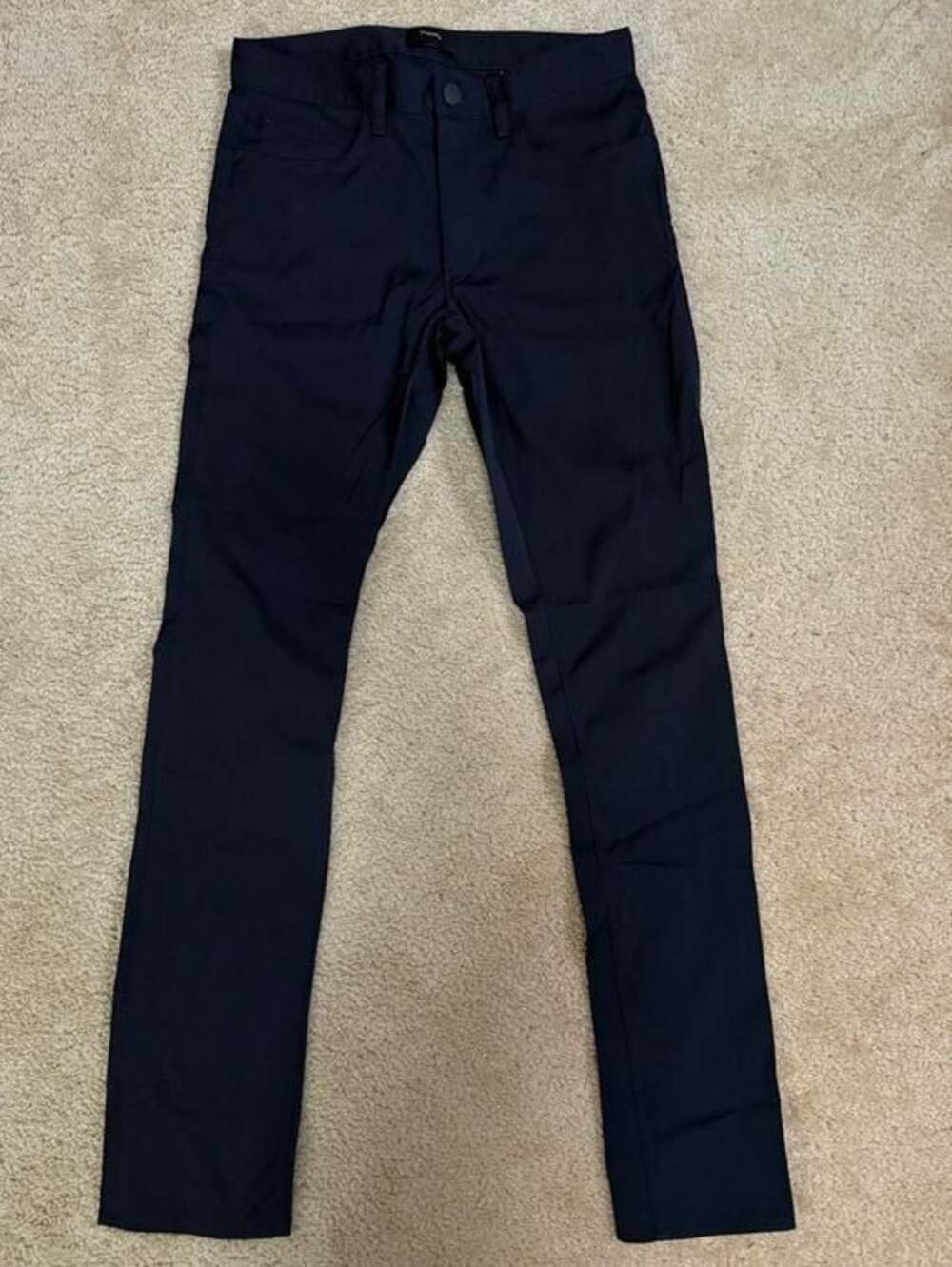Theory Men's Raffi Slim Fit Pant 28 Navy Blue